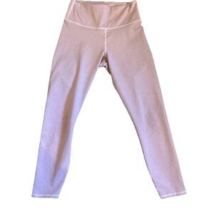 Fabletics Light Pink Women's Leggings Cropped Athletic Activewear